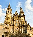 كاتدرائية سانتياغو دي كومبوستيلا في إسبانيا، احدى أبرز المعالم المسيحية في العالم
