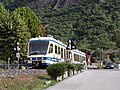 Triebwagen der Centovallibahn in Ponte Brolla