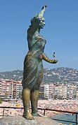 Estatua de La mujer marinera