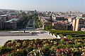 View from the top of the cascade