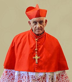 Albanski kardinal Ernest Simoni tijekom kardinalskog konzistorija u Rimu, 19. studenoga 2016.