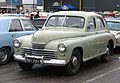 Image 71946 GAZ-M20 Pobeda, one of the first mass-produced cars with pontoon design (from History of the automobile)