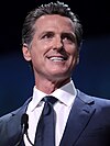 Photographic portrait of Gavin Newsom