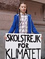 Greta Thunberg, climate activist.