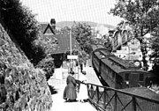 Haltepunkt Hameln-Klüt am Klüttunnel in den 1920er Jahren