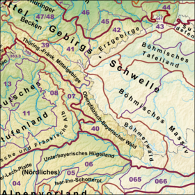 Der Osten der Mittelgebirgsschwelle mit dem Oberpfälzisch-Bayerischen Wald (40)