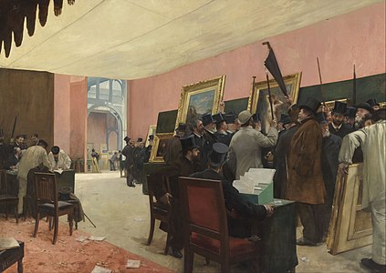 A Session of the Painting Jury, by Henri Gervex