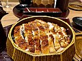 Rice bowl with grilled eel, Nagoya, Japan