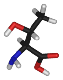 3D structure of L-Threonine