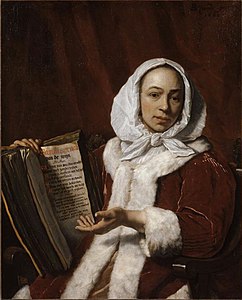 Bartholomeus van der Helst, La femme au livre, around 1665