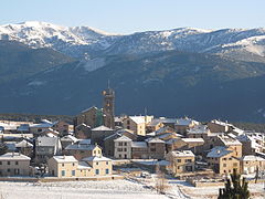 Le village en hiver