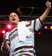 Lanshaw performing at the Beale Street Music Festival in 2007