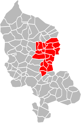 Localisation de Communauté de communes du Tilleul et de la Bourbeuse