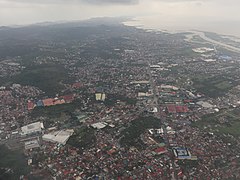 Manila East Road Taytay from air