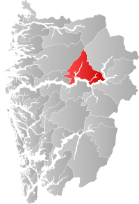 Localisation de Sogndal