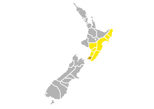 Hurricanes' catchment area.