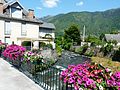 L'One à Bagnères-de-Luchon (vue vers l'aval).