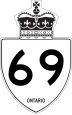 Highway 69 marker