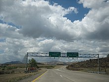 Southwestern terminus of PR-53 in Salinas, connecting with PR-52