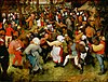 The Wedding Dance, a 1566 oil painting by Pieter Bruegel the Elder