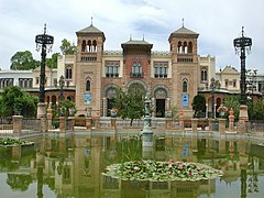 Antiguo pabellón de Arte Antiguo e Industrias Artísticas (1913-1914), hoy Museo de Artes y Costumbres Populares, Sevilla