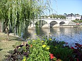 The Charente river in Cognac.