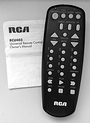 RCA Universal Remote RCU403, c. 2002–2003