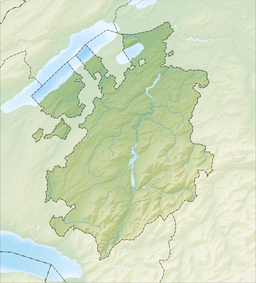 Lac de Montsalvens is located in Canton of Fribourg