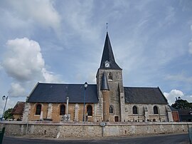 The church in Rougemontiers