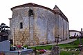 Le chevet de l'église (déc. 2011).