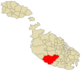 Siġġiewi – Localizzazione