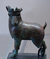 Statuette of an ibex (Louvre)