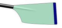 Image showing the rowing club's blade colours