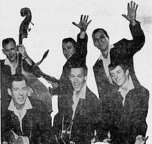 The band in 1958