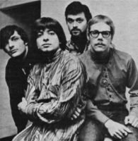 Vanilla Fudge in 1968. From left: Carmine Appice, Vince Martell, Mark Stein, Tim Bogert