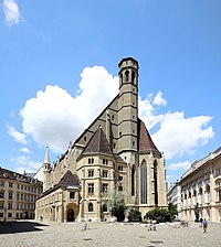 Südostansicht der Minoritenkirche