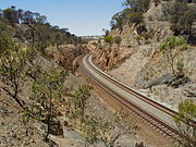 Looking east towards Northam