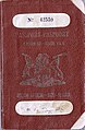 1944年發行的南非護照