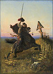 Cossack in the steppe (1881)