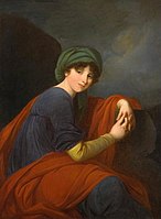 Анна Васильевна Бибикова, урождённая Ханыкова (1772—1826), 1790-е.