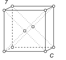 Black-white (antisymmetric) 3D Bravais Lattice number 7 (Monoclinic system)