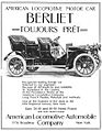 American Locomotive Automobile Company - Berliet - 1906.