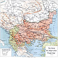 Territory of the Bulgarian Exarchate from 1870 to 1913