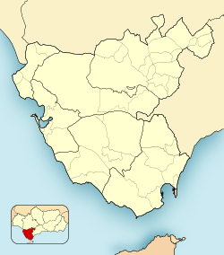 Tarifa is located in Province of Cádiz