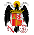 Simplified version of the coat of arms to promote bureaucratic aims. It was used on stamps, lottery tickets, identity documents, and buildings. A popular name for it was "coat of arms of the Eagle" (1938–1945).