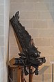 Boiserie probablement inspiré d'un chīwěn, château de Pierrefonds, département de l'Oise (France).