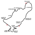 Clermont-Ferrand, usado em 1959–1964, 1966–1967, 1972, 1974