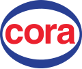 Logo de Cora de 1974 à 2024.