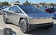 Tesla Cybertruck at a parking lot.