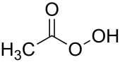 Peroxyacetic acid, a peroxycarboxylic acid (formula:  (RCO3H), is a reagent in organic synthesis.